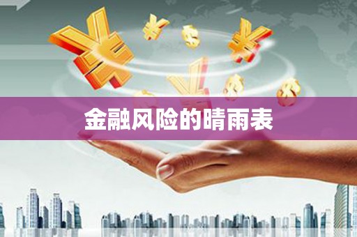 永州金融风险的晴雨表