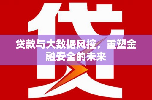 永州贷款与大数据风控，重塑金融安全的未来