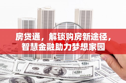 永州房贷通，解锁购房新途径，智慧金融助力梦想家园