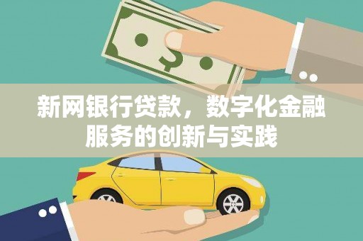 永州新网银行贷款，数字化金融服务的创新与实践