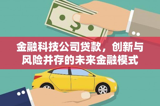 永州金融科技公司贷款，创新与风险并存的未来金融模式