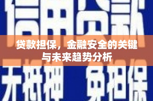 永州贷款担保，金融安全的关键与未来趋势分析