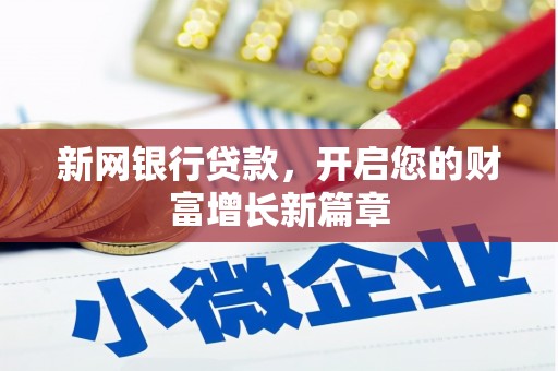 永州新网银行贷款，开启您的财富增长新篇章