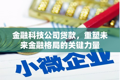 永州金融科技公司贷款，重塑未来金融格局的关键力量