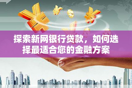 永州探索新网银行贷款，如何选择最适合您的金融方案