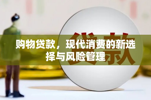 永州购物贷款，现代消费的新选择与风险管理