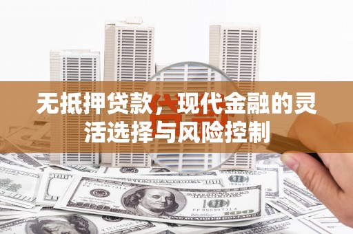 永州无抵押贷款，现代金融的灵活选择与风险控制
