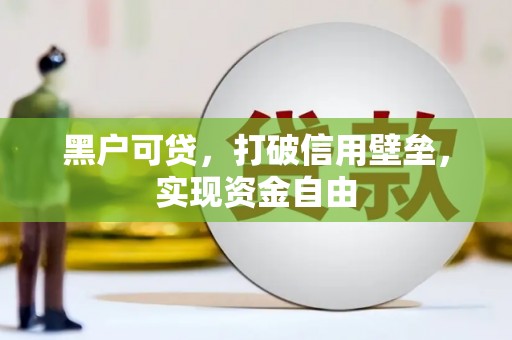 永州黑户可贷，打破信用壁垒，实现资金自由