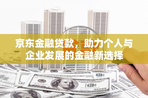 永州京东金融贷款，助力个人与企业发展的金融新选择