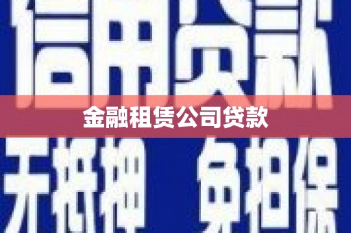 永州金融租赁公司贷款