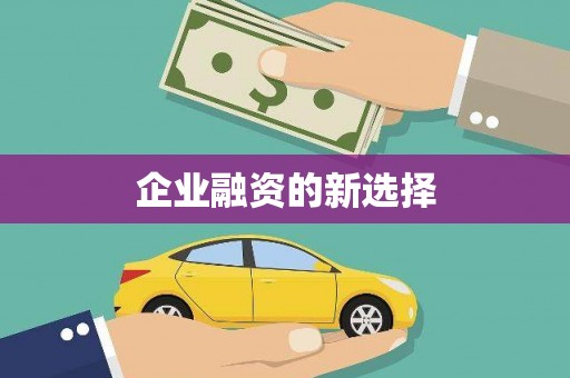 永州企业融资的新选择