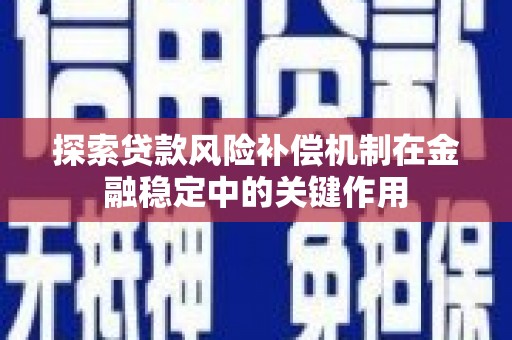 永州探索贷款风险补偿机制在金融稳定中的关键作用