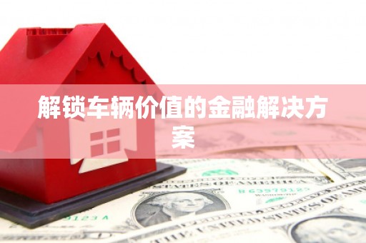永州解锁车辆价值的金融解决方案