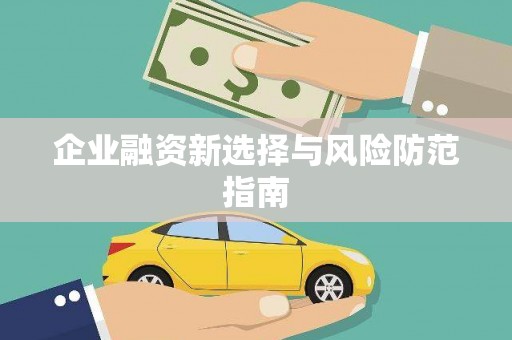 永州企业融资新选择与风险防范指南