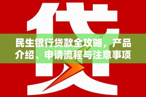 永州民生银行贷款全攻略，产品介绍、申请流程与注意事项